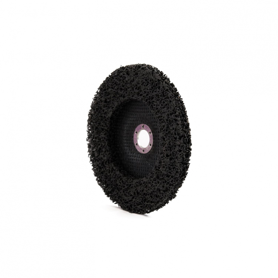 Круг зачистной из синтетического волокна ROSSVIK 180*22мм черный, 80м/с, 10200об/мин